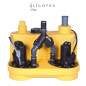Preview: JUNG PUMPEN "compli 1020/2 M (MultiCut 20)" duplex sewage lifting station (400 V / cutting system)