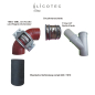 Preview: LICOTEC "DA 100" pressure connection SML / PVC 100 to DN 100 (JUNG PUMPEN compli 400 1010)