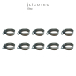 Preview: LICOTEC hose band clamp stainless steel (10 pieces / W4 / 20-32mm / 3/4" - 1")