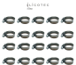 Preview: LICOTEC hose band clamp stainless steel (20 pieces / W4 / 20-32mm / 3/4" - 1")
