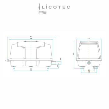 MEDO / NITTO KOHKI "LA-120" Kolben-Kompressor