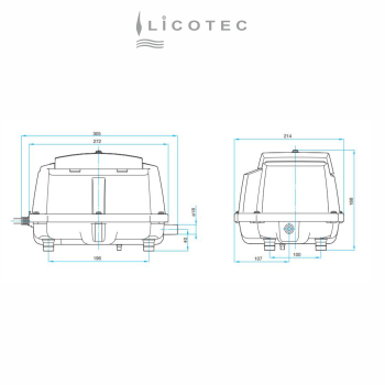MEDO / NITTO KOHKI "LA-80 B" Kolben-Kompressor