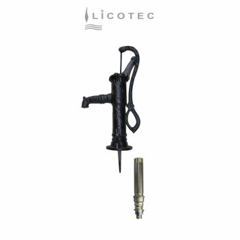 Preview: LICOTEC KIT connection set hand pump  (1 1/4" male / hose 1")
