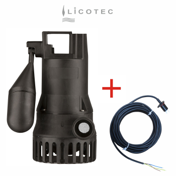 JUNG PUMPEN / ATB SET "ATBlift 2S / Oxylift 2S" Schmutzwasserpumpe (4m Leitung / Schwimmer)
