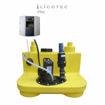 JUNG PUMPEN "compli 520/2 M (MultiCut 20)" sewage lifting station (400 V / cutting system)