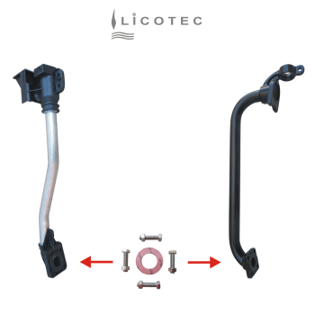 Preview: JUNG PUMPEN SPARE sealing set with nuts (DN 32 /  pressure pipe/flange / MultiCut)