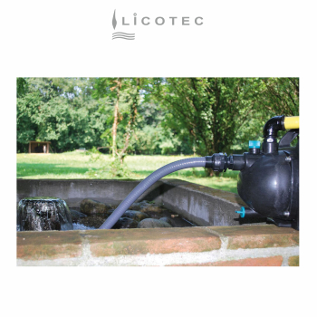 Preview: LICOTEC KIT suction hose (1" female male / 7m / garden pump / booster set)