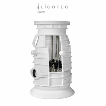 Preview: JUNG PUMPEN KIT single pumpstation pressure drainage "PKS-B 800 / MultiCut 20/2 M plus EX / HighLogo" (complete / WITH tank) - Kopie