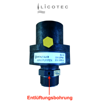 Preview: JUNG PUMPEN "R 32" extendable connection kit with check valve swing type (U3 U5 U6)