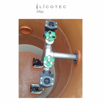 JUNG PUMPEN SET Doppel-Pumpstation Druckentwässerung "PKS-D 1000-40 / MultiCut 35 /2 M EX / HighLogo" (komplett / MIT Schacht)