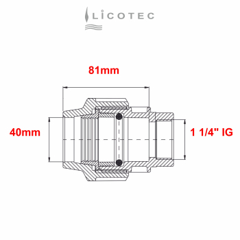 1989 unidelta verschraubung 1 14 40