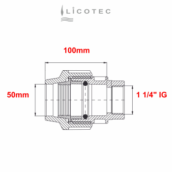 1990 unidelta verschraubung 1 14 50