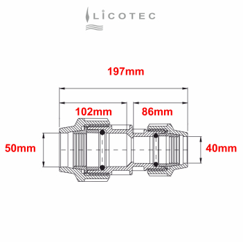 1997 unidelta red muffe 50 40