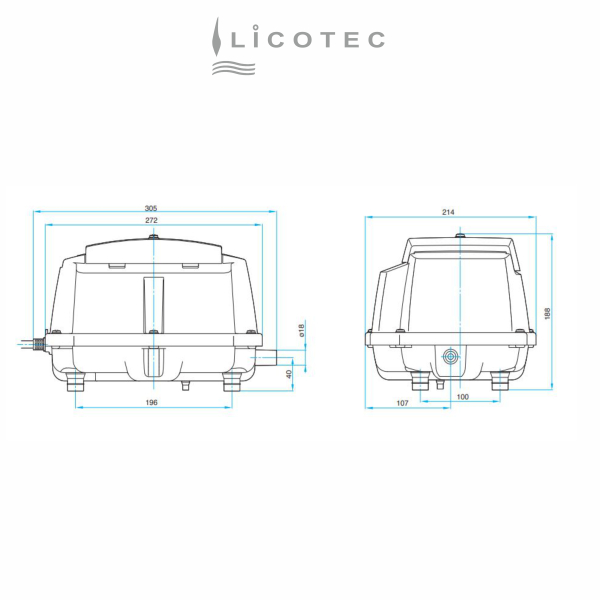 MEDO / NITTO KOHKI "LA-80 B" Kolben-Kompressor
