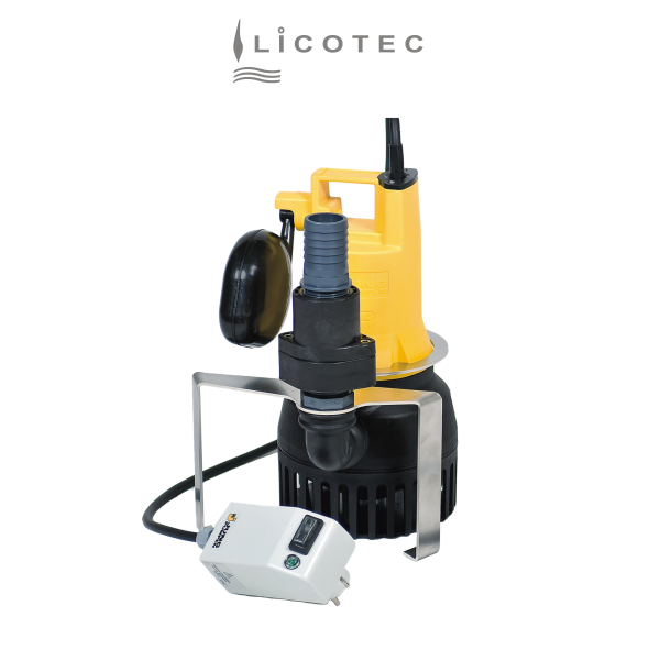 JUNG PUMPEN KIT "Drainage-Set" drainage pump with hose kit (20m cable / hose 15m / float switch narrow sumps)