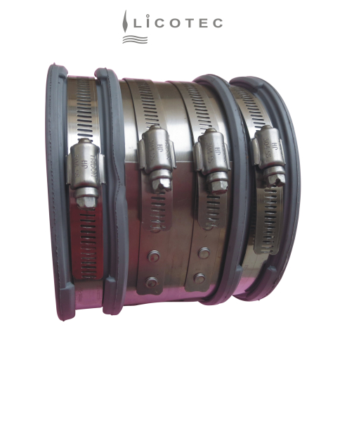 LICOTEC "DA 100" pressure connection SML / PVC 100 to DN 100 (JUNG PUMPEN compli 400 1010)