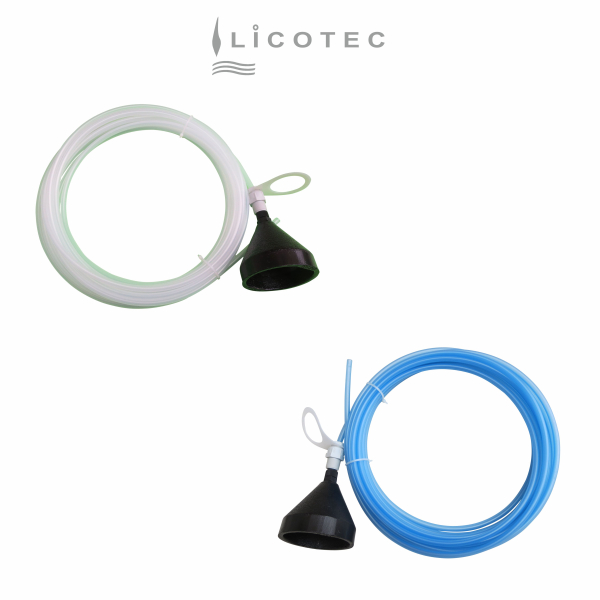 JUNG PUMPEN ERSATZ Luftglocken/Luftschlauch-Set (10m / blau weiss / BasicLogo HighLogo)