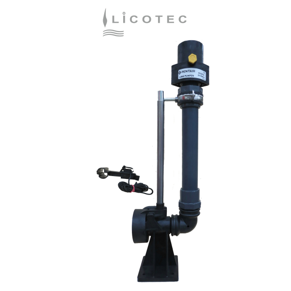 JUNG PUMPEN KIT "U5 KS / GR 32 / R 32" sump pump with guide rail system check valve (4m cable / float switch)