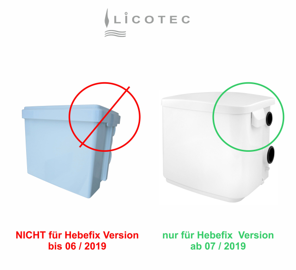 2007 dichtung mit filter hebefix neu