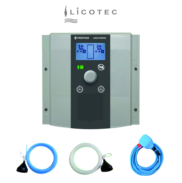 JUNG PUMPEN KIT single pumpstation pressure drainage "PKS-B 800 / MultiCut 20/2 M plus EX / HighLogo" (complete / WITH tank) - Kopie