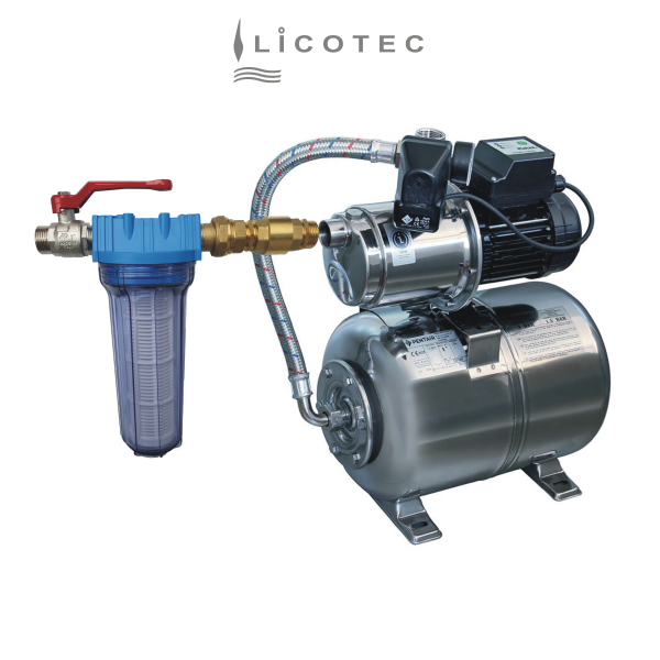 LICOTEC KIT pre-filter set (1" / filter 9 3/4" / booster set)