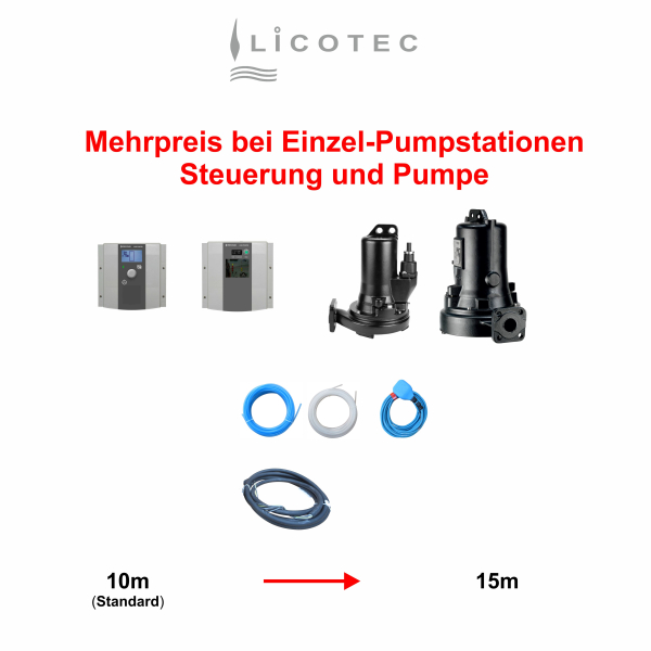 2095 mehrpreis steuerung pumpenkabel einzel 15m