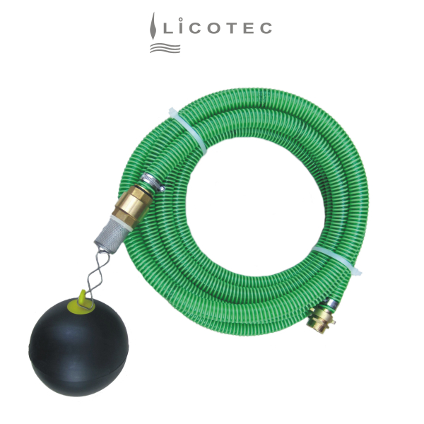 LICOTEC KIT suction hose floating extraction (1" female male / 4m / cistern)