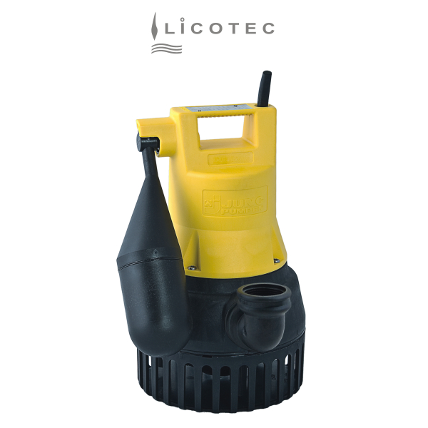JUNG PUMPEN KIT "U5 KS / GR 32 / R 32" sump pump with guide rail system check valve (4m cable / float switch)