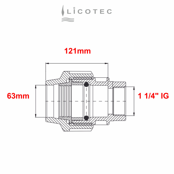 1991 unidelta verschraubung 1 14 63