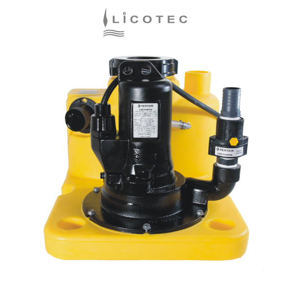 JUNG PUMPEN "compli 120/2 M (MultiCut 20)" Fäkalien-Hebeanlage (400 V / Schneidwerk)